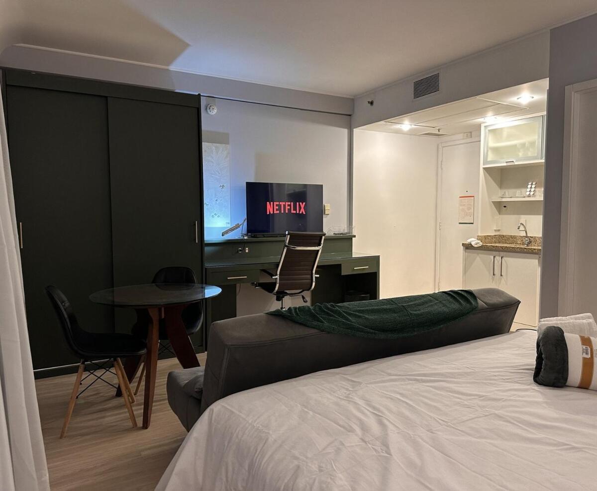 Apartamento Flat 1309 No Hotem M&lia Ibirapuera Com Vaga São Paulo